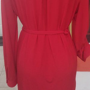 Ladies Red Dress